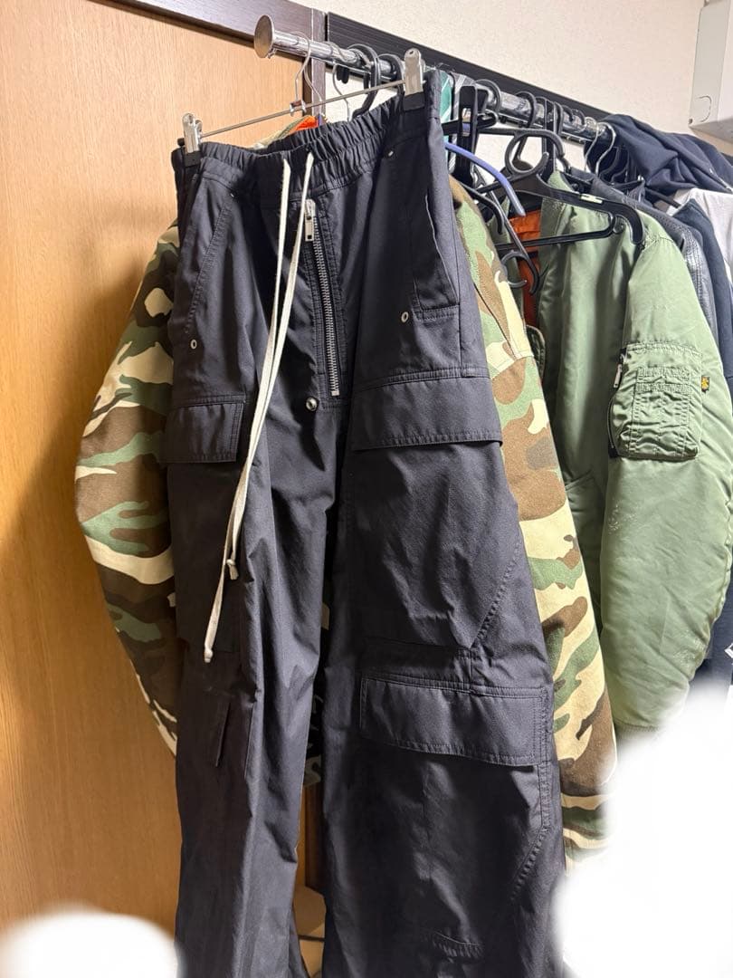 パンツ rick owens cargo belas 48