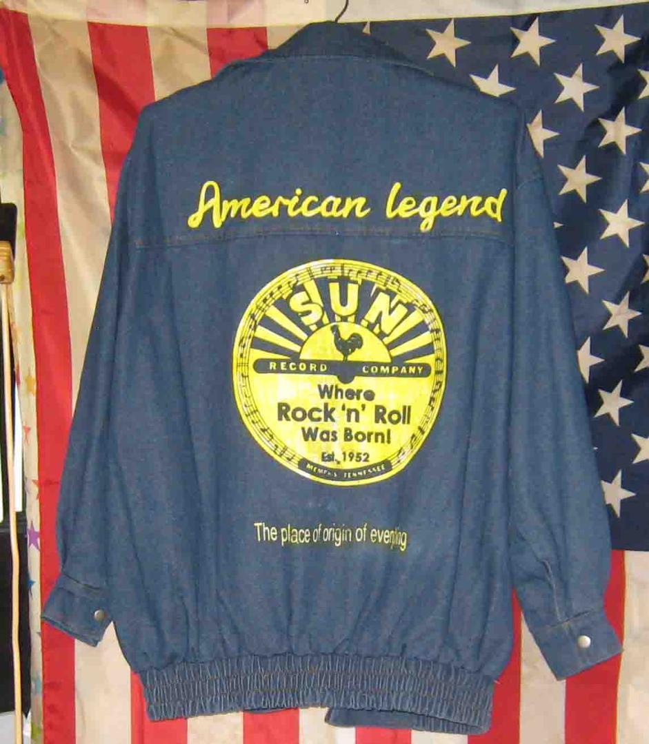 SUN RECORDS　サン・レコード　Rock’ｎ Rollデニム・ジャケット
