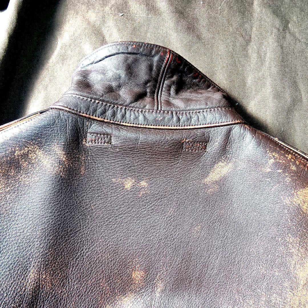 90年代 初期型 バズリクソンズ A-2 馬革 フライトジャケット 42