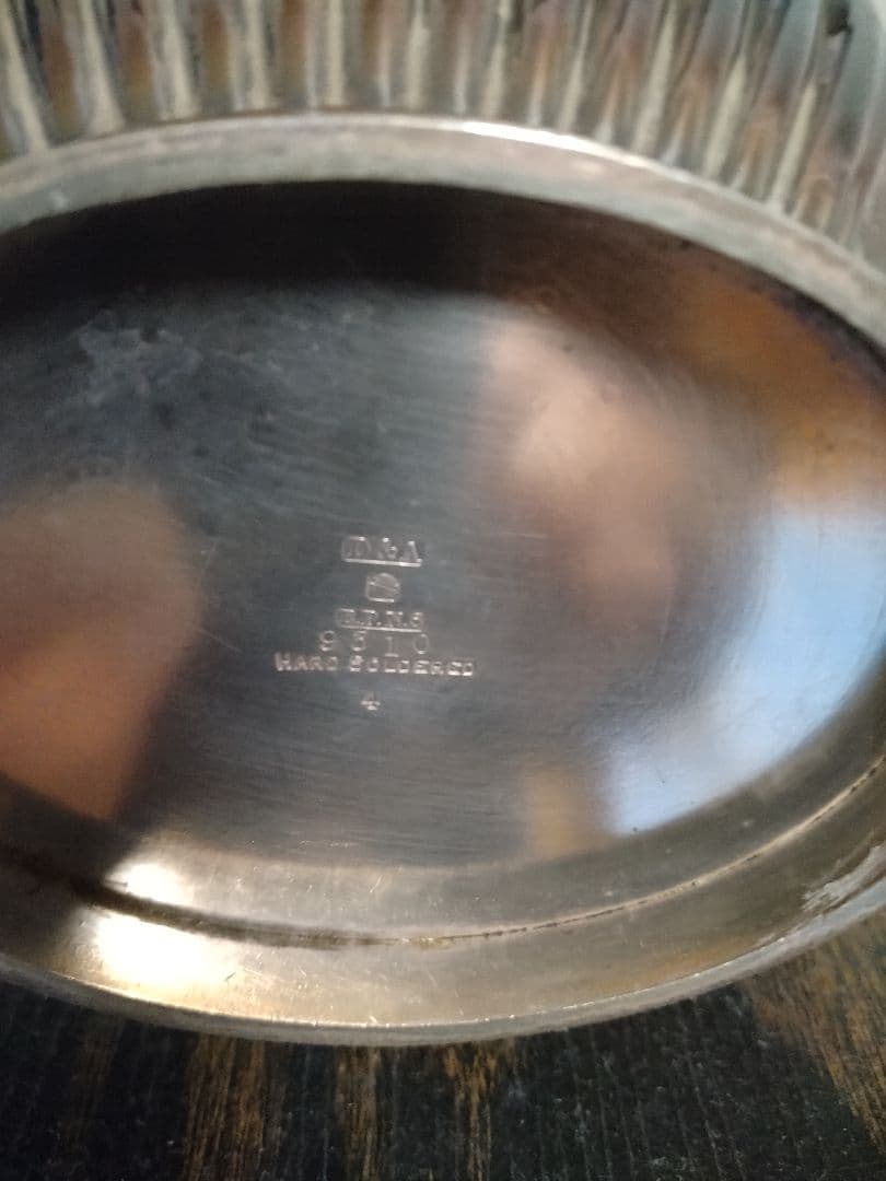 【最終値下げ】英国イギリスビンテージ　シルバープレート　ティーポットアンティーク