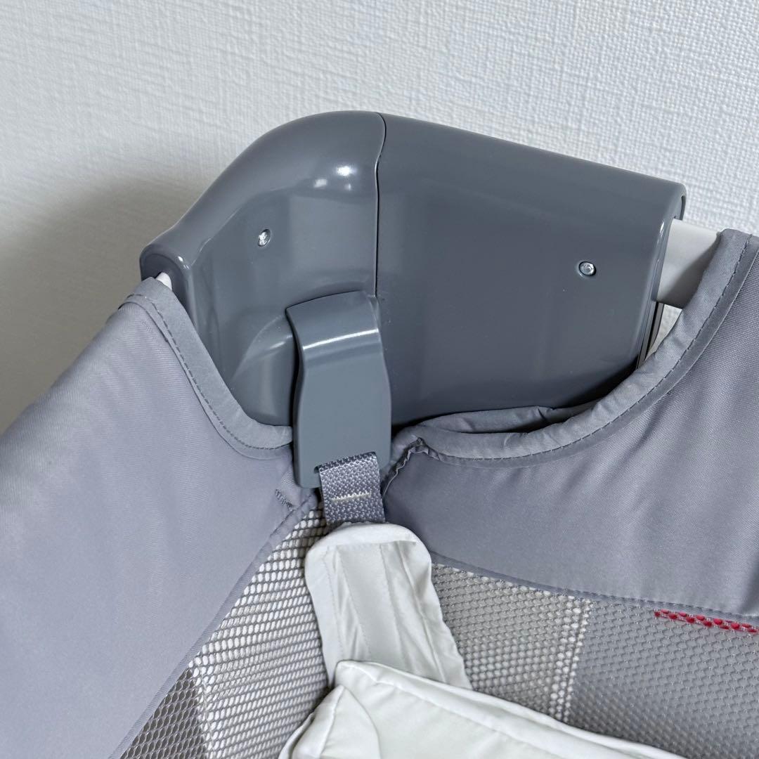 ココネルエアー AB アップリカ　ベビーベッド　グレーベアー