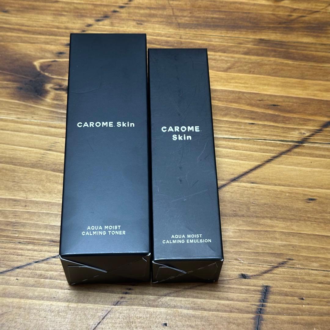 CAROME Skin トナー エマルジョン 化粧水 乳液 セット
