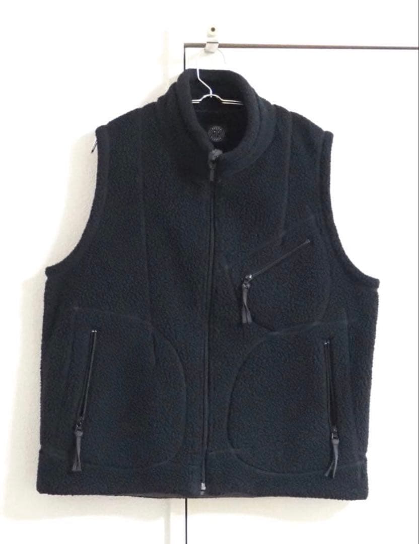 トップス PORTER CLASSIC FLEECE ZIP VEST 23AW