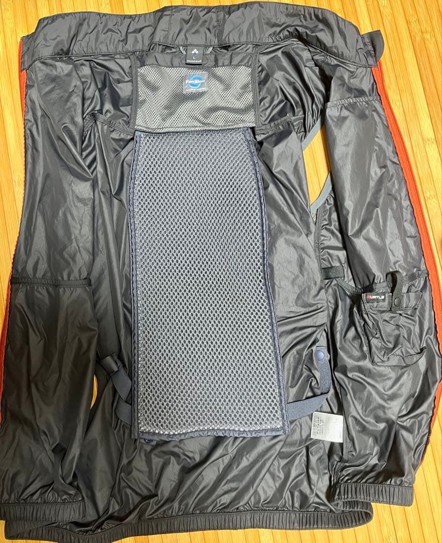 mont-bell ファンブローベスト Lサイズ ダークグレー