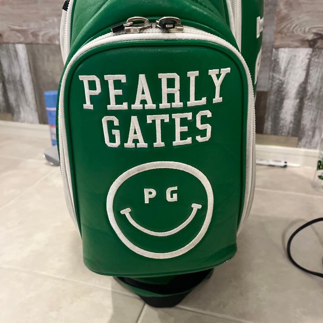 パーリーゲイツ スタンド式キャディバック グリーン