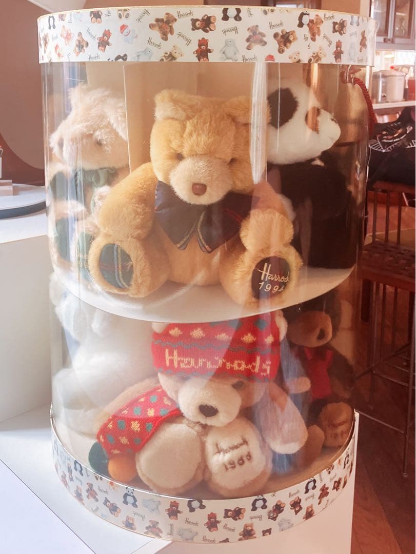 ハロッズ　テディベア　セット　限定　クリスマス　10周年