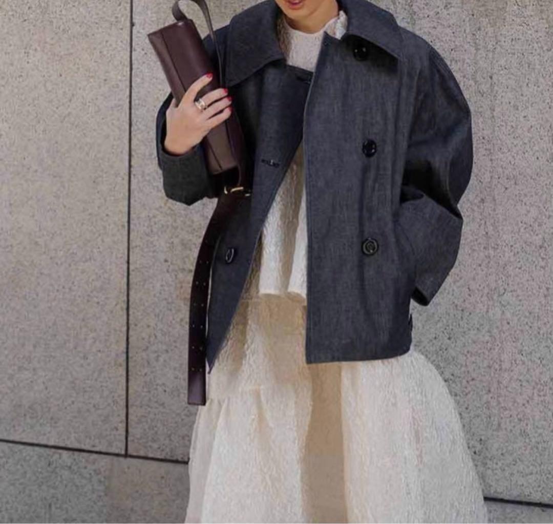 【MACHATT】デニムフォルムジャケット