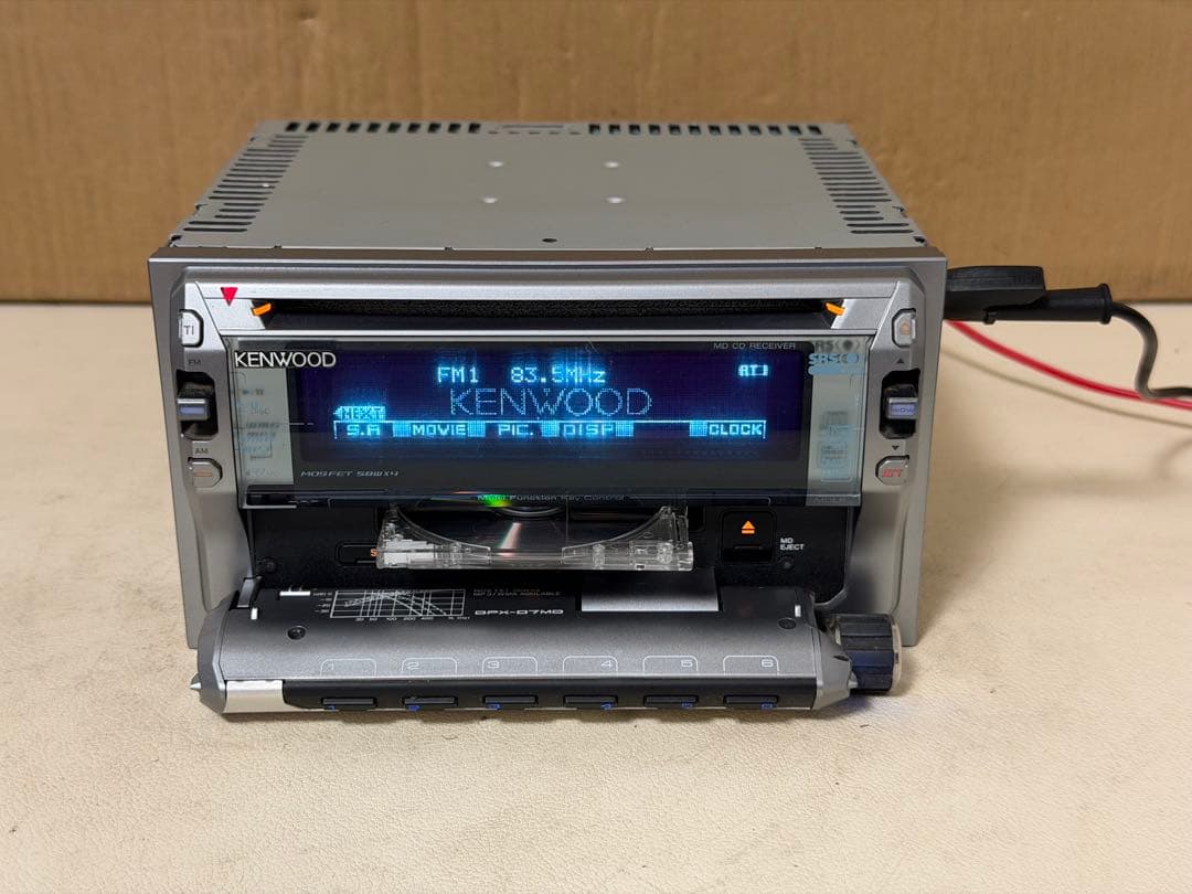 KENWOOD DPX-07MD カーオーディオデッキ ))