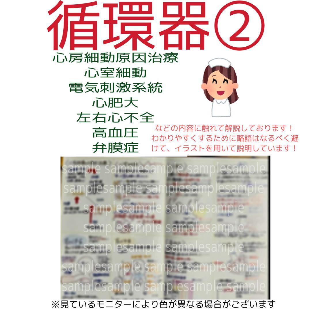 【セット割引！】循環器疾患をわかりやすく解説！　看護師国家試験対策　実習　必修