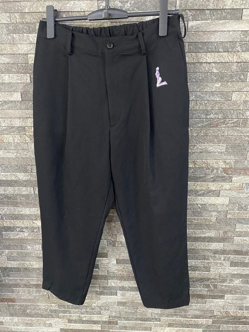 graphpaper 空山基 selvage wool テーパード スラックス