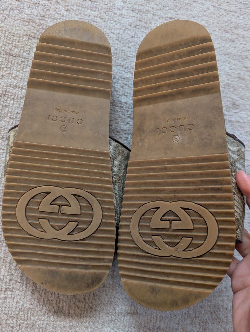 グッチ　サンダル　スリッパ　GG 27cm