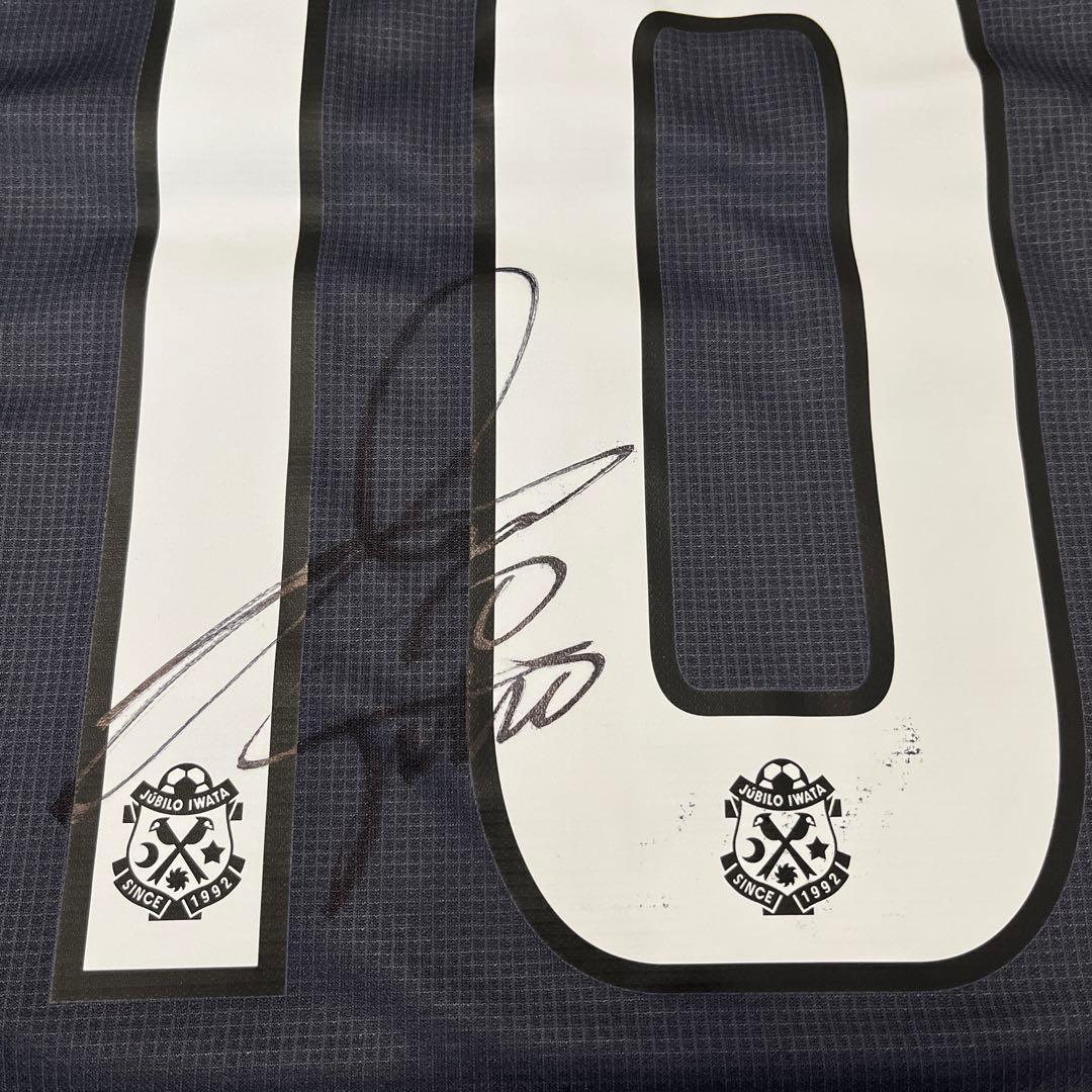 【直筆サイン】中村俊輔 ユニフォーム ジュビロ磐田 Lサイズ