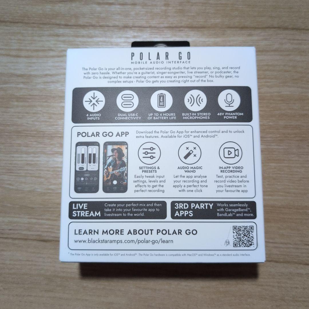 Blackstar POLAR GO オーディオインターフェイス