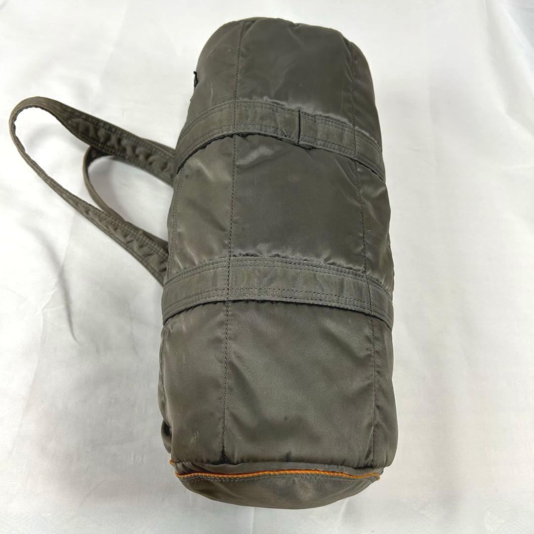 PORTER タンカー ミニボストンバッグ 筒型 肩がけ可 ハンドバッグ