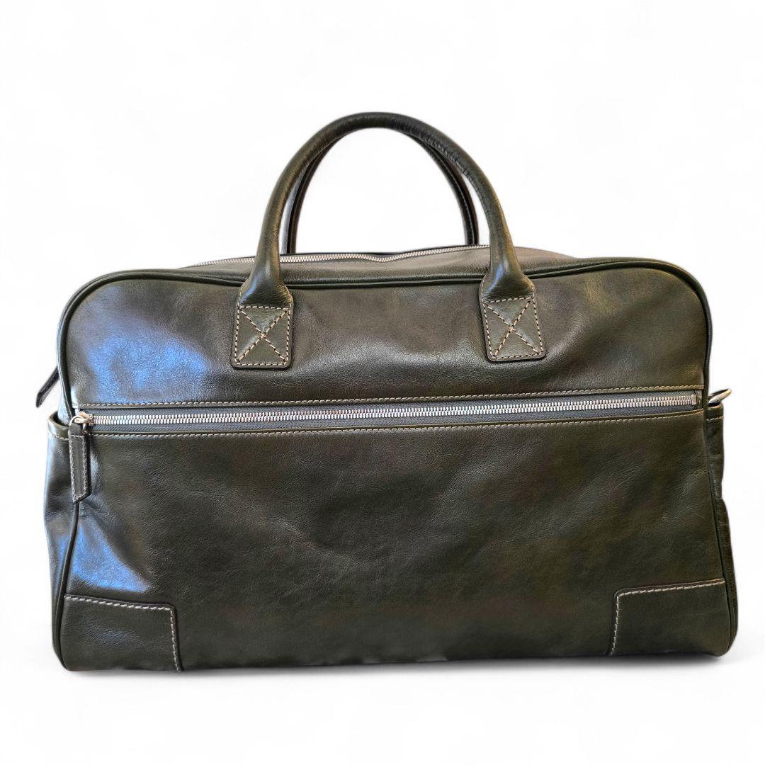 極美品✨レア✨土屋鞄 2way レザー ボストンバッグ オリーブ