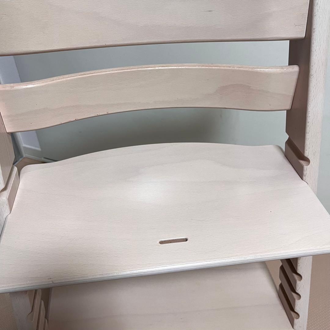 【新型】シリアル5　ストッケ トリップトラップホワイトウォッシュ