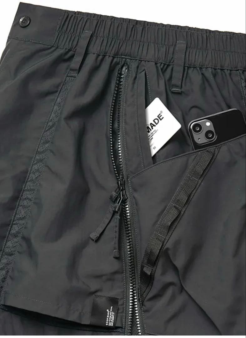 パンツ GOOPiMADE SOFTBOX Zipper Utility Shorts