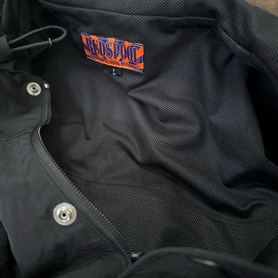 早い物勝ちBUDSPOOL ナイロン アノラック ジャケット 人気ハーフジップ