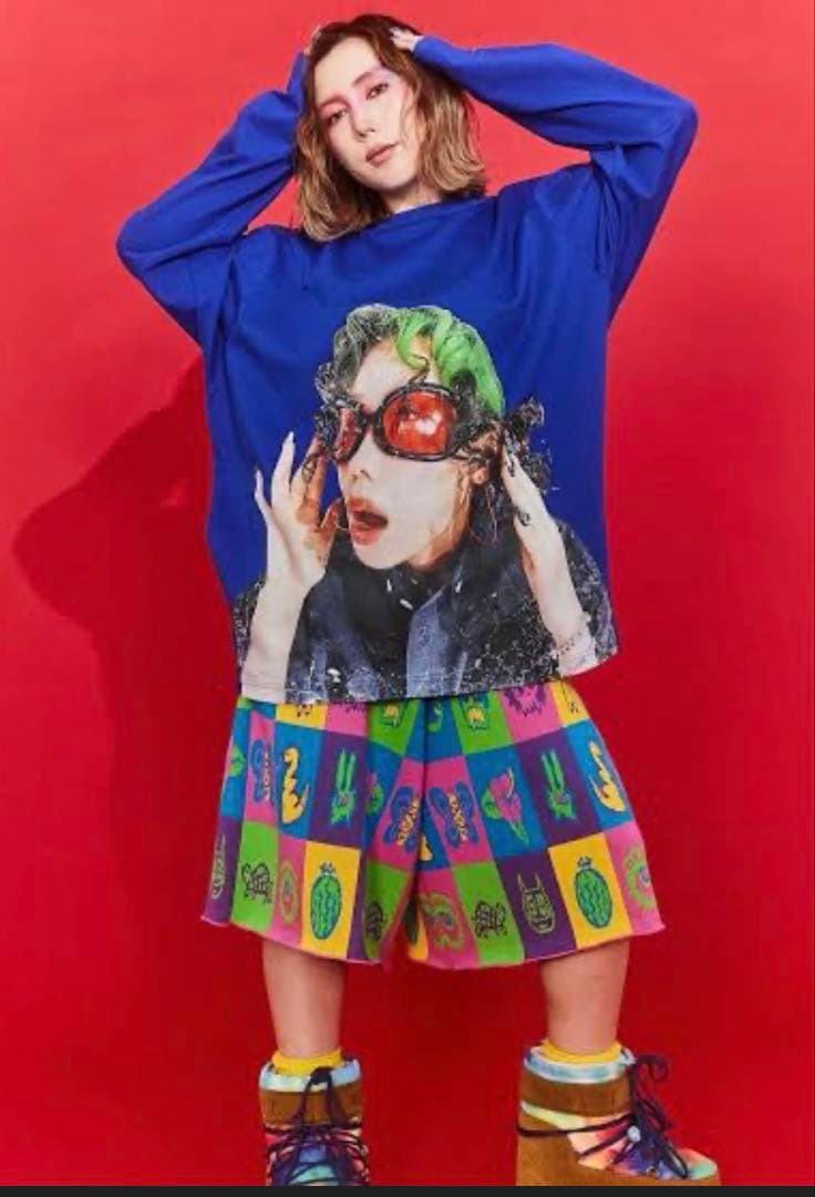 RE. アールイードット ニットパンツ仲里依紗