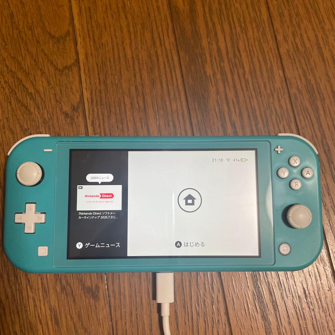 Switchライト ターコイズ 64GB microSD付き