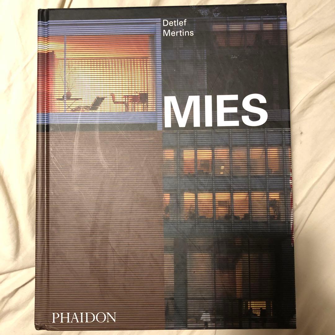 洋書 MIES Detlef Mertins Phaidon