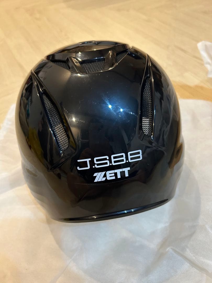 野球　ヘルメット　ZETT JSBB ブラック　6個セット