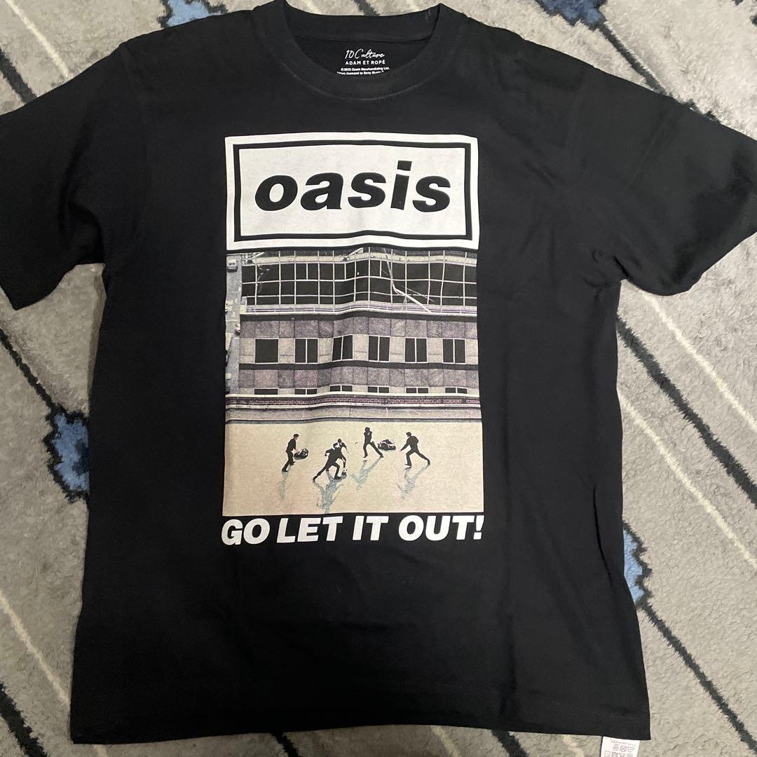 アダムエロペ　oasis Tシャツ go let it out サッカー　25