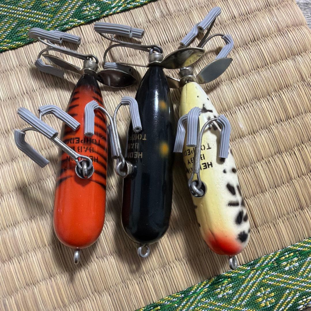 オールド　ヘドン　ベビートーピード　レアカラー３個セット