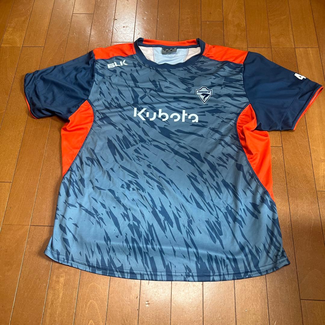 クボタスピアーズ#48マルコム選手着用練習着　5XL