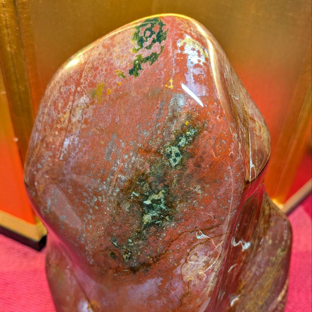 【ひろやん】 ジャスパー２石セット 鑑賞石 観賞石 盆石 天然石 鉱物