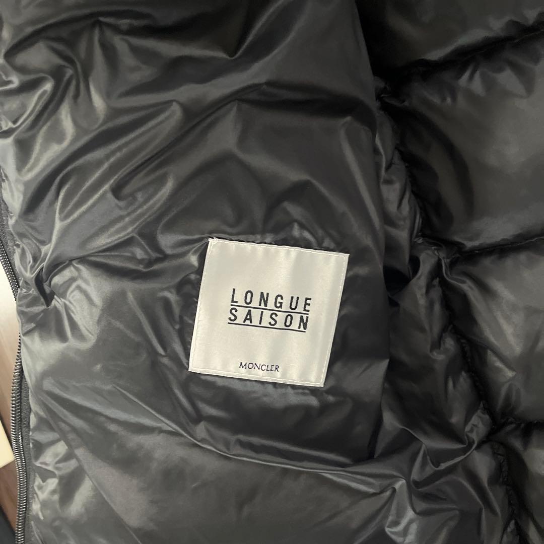 MONCLER VANOISEブラックダウンベスト