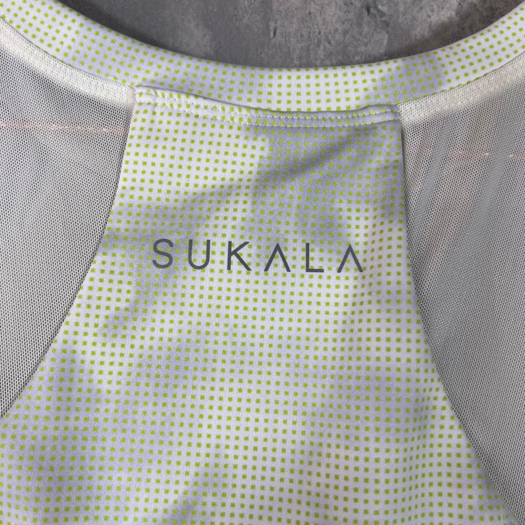 新品 SUKALA スカーラ ドットプリントブラタンクトップ