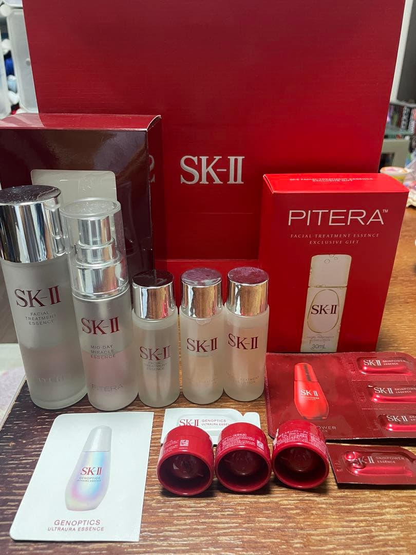 SK-II ピテラ 化粧水、トライアルセット、拭き取り化粧水