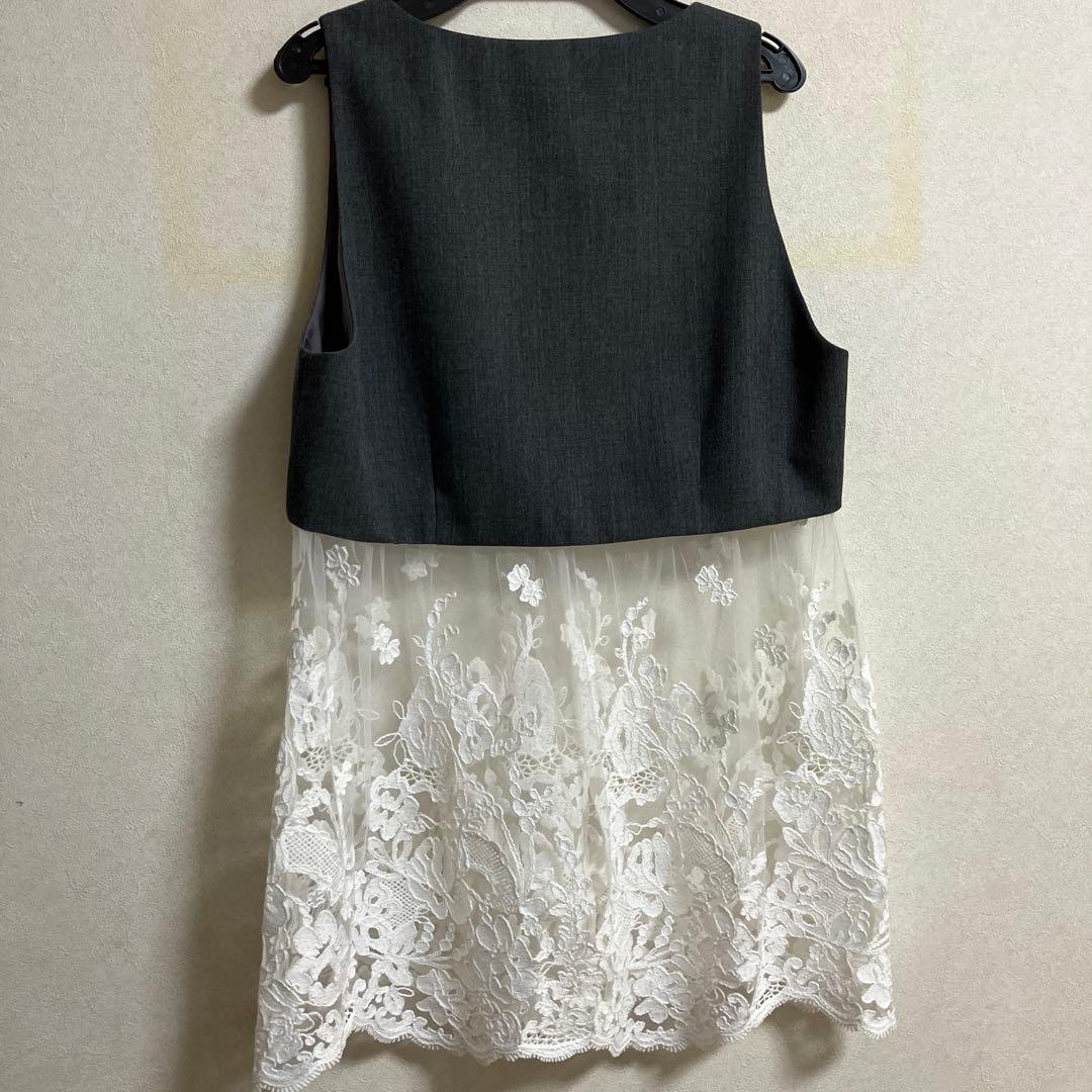 イエナ チュールレースノースリーブベスト