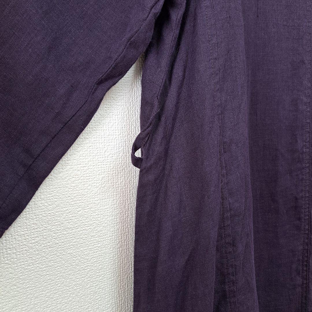 美品 fog linen work フォグリネンワーク リネンワンピース 麻