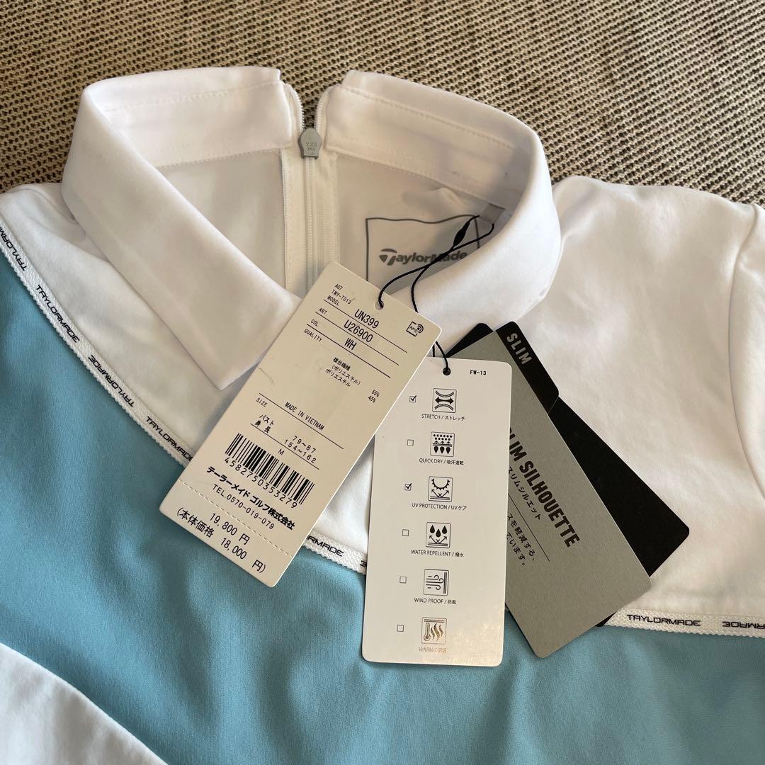 【新品】テーラーメイド ツアー TM シック ストレッチ長袖ポロ Mサイズ