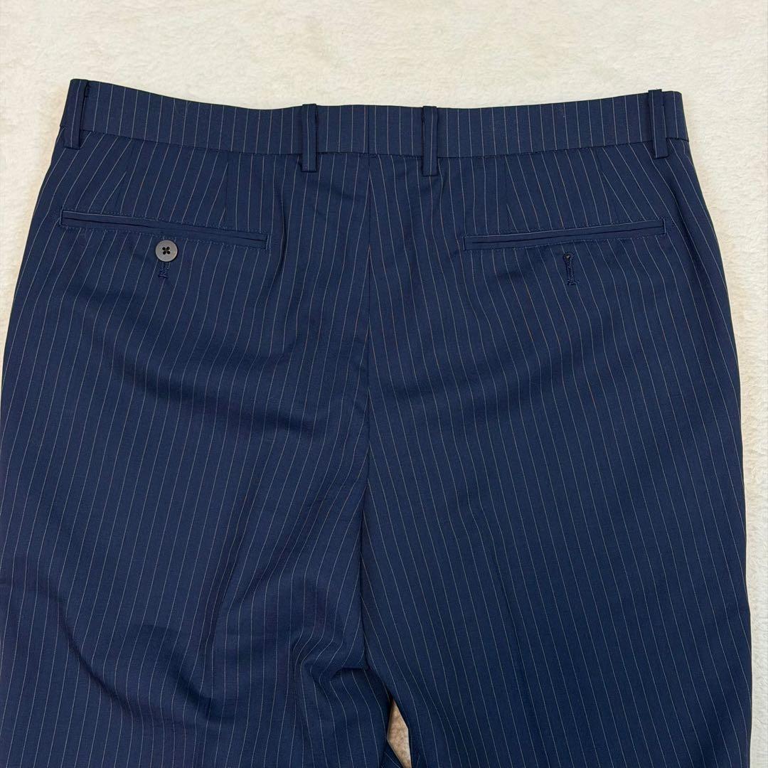 新品 XL相当 ONLY スーツ セットアップ 洗える ストレッチ ネイビー