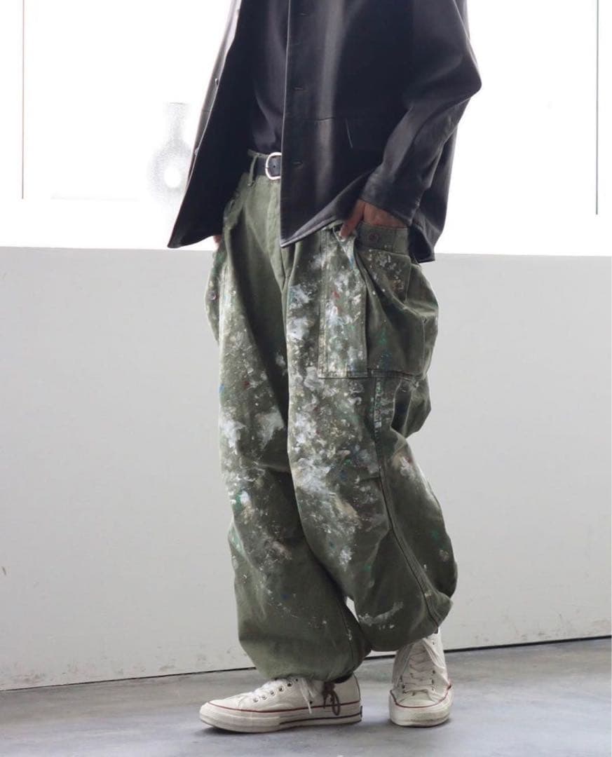 HERILL へリル Duck splash Cargopants カーゴパンツ