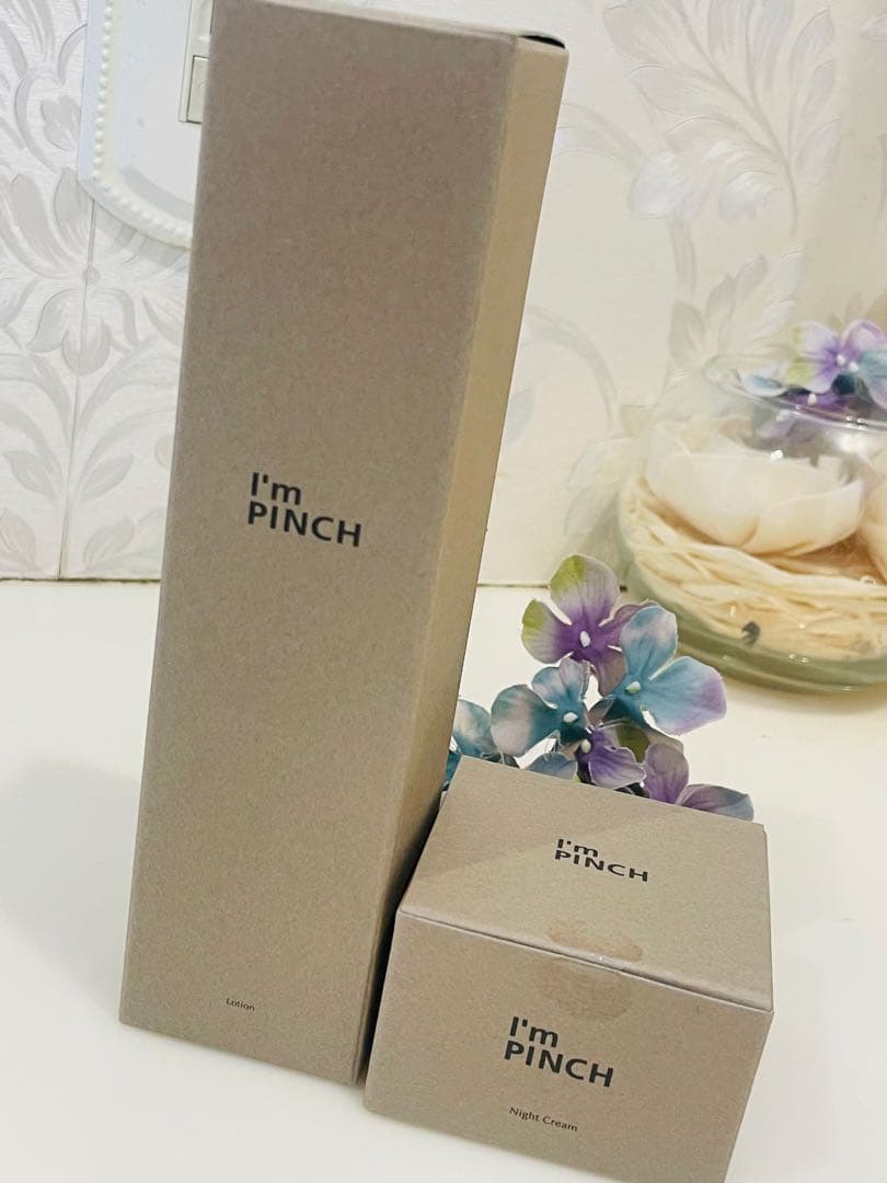 ◆アイムピンチ◆ローション＆ナイトクリームのセット◆開封品◆