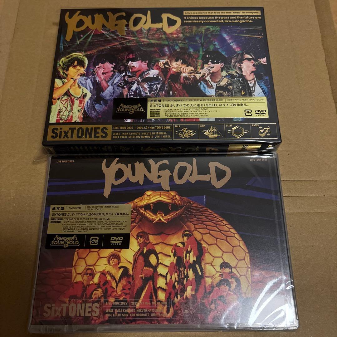 ミュージック SixTONES YOUNG OLD DVD