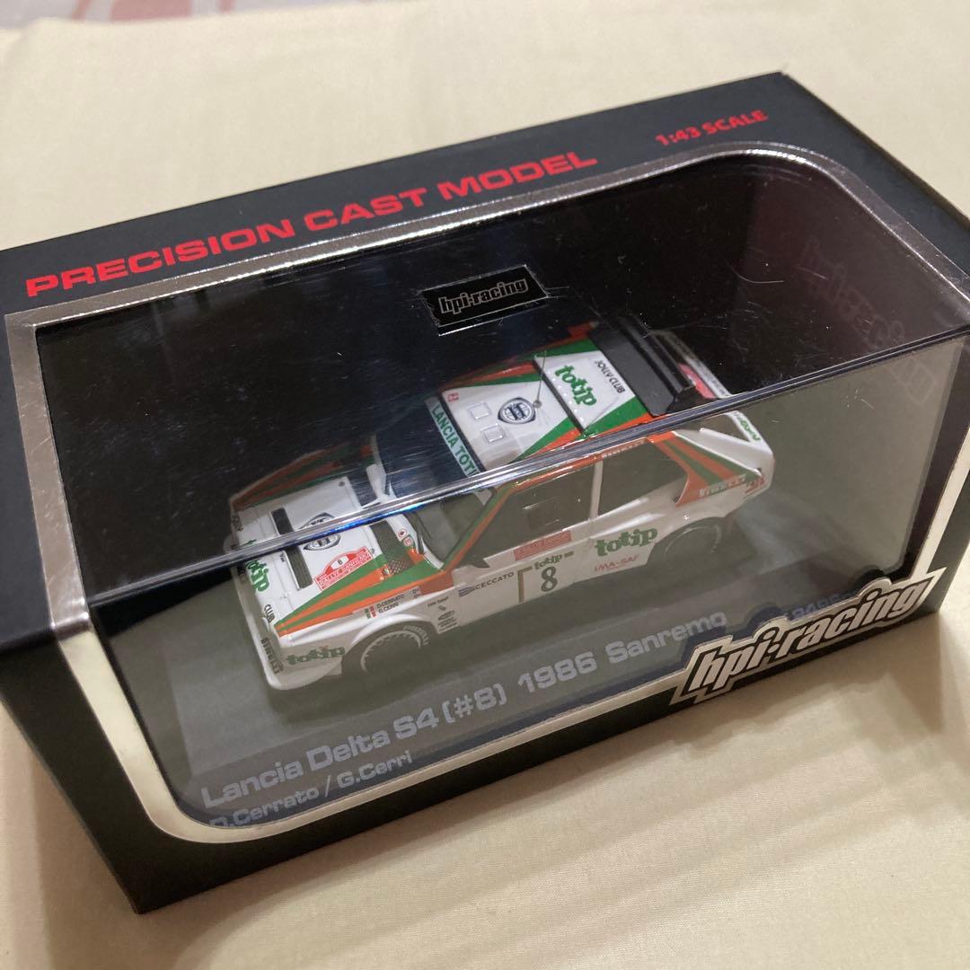 HPI 1/43 ランチア デルタ S4 1986 サンレモ No.8