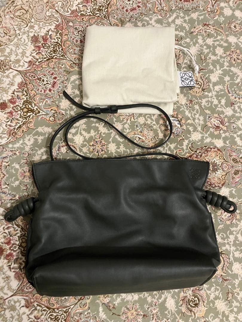 【犬キチ・売約済み】LOEWE ロエベ　フラメンコクラッチ　ミディアム