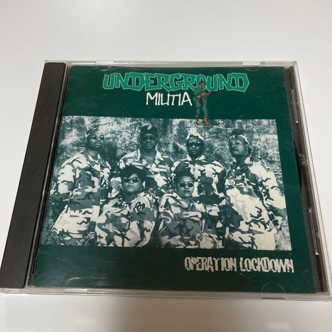 洋楽 UNDERGROUND MILITIA /OPERATION LOCKDOWN
