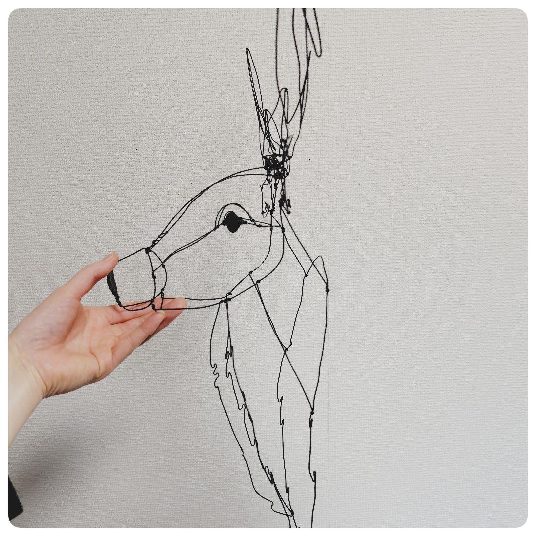 ワイヤーアート 鹿さん専用ページ②