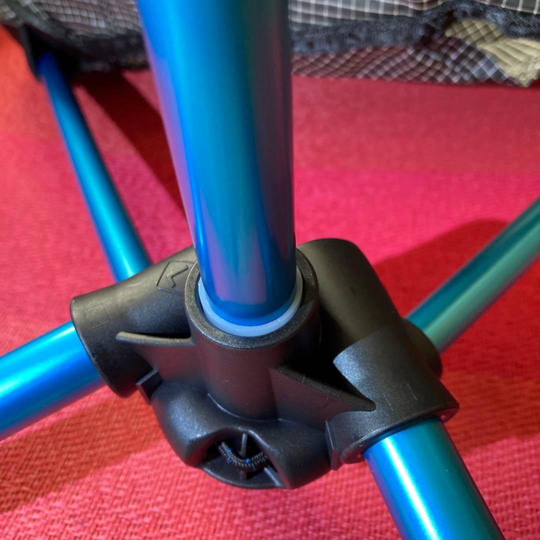 Helinox ヘリノックス　チェアゼロ　ハイバック　ブラック BK