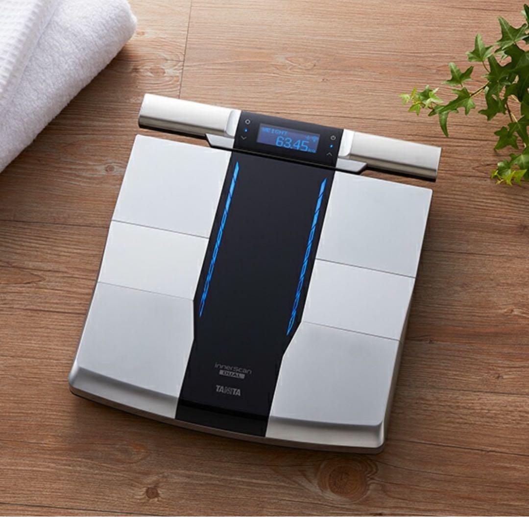 タニタ デュアルタイプ 体組成計 体重計 スマホ連動 RD-800-BKブラック