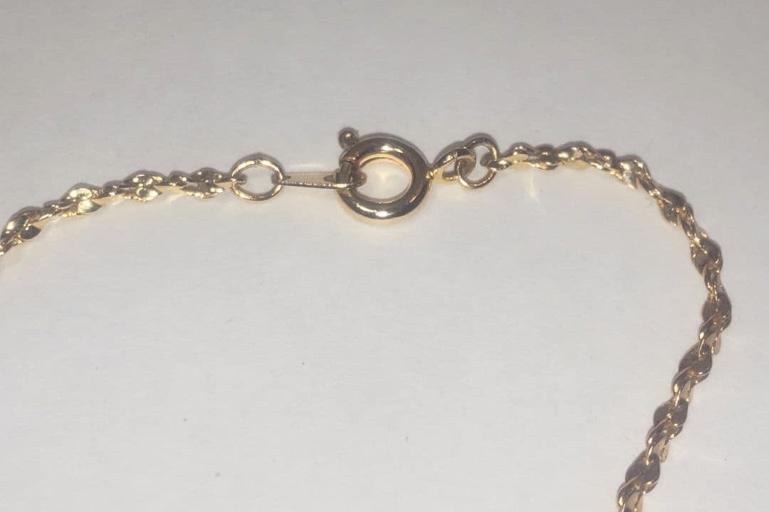 m*a様 大粒天然ラピスラズリ 地球モチーフペンダントバチカンK18刻印