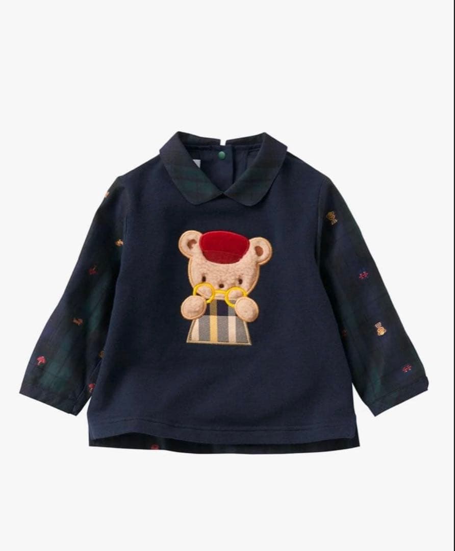 ファミリア familiar 100 シャツ ブラックウォッチ