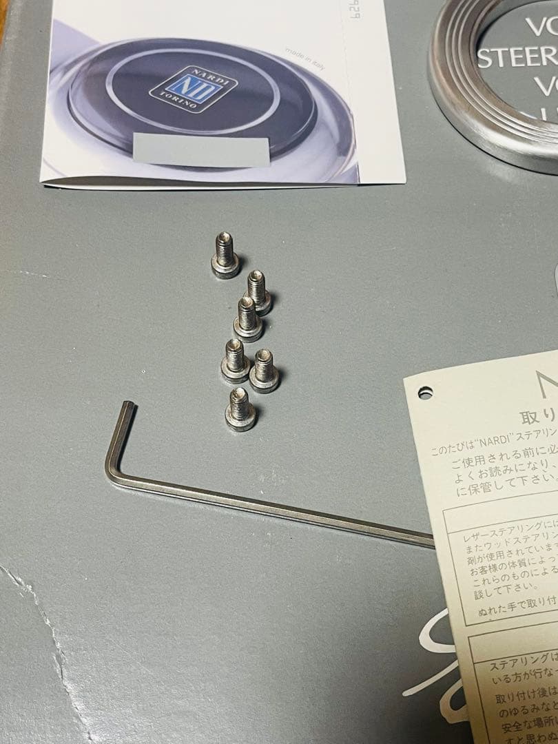 【大径 希少 正規品】φ39 ナルディクラシック　ウッドステアリング