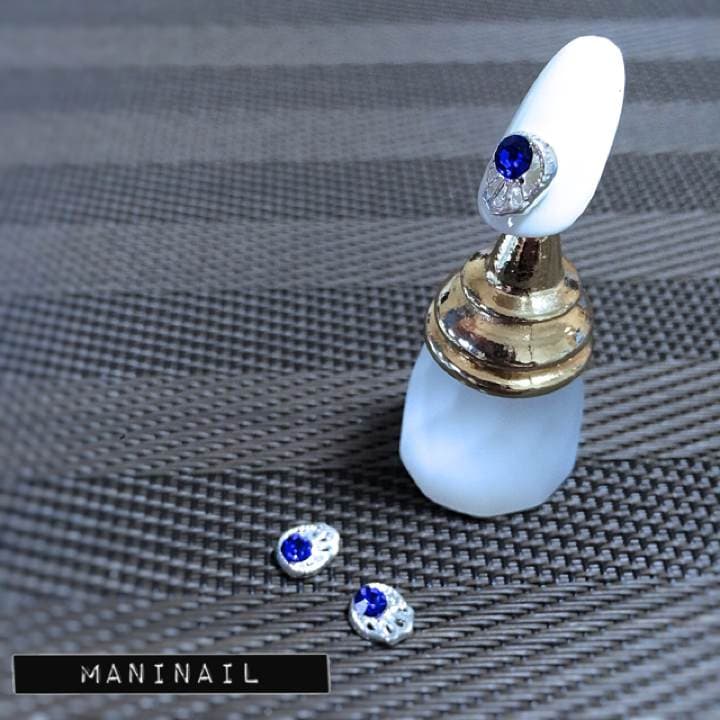 ▶︎ネイルパーツ/ブルーストーン付き/P-37